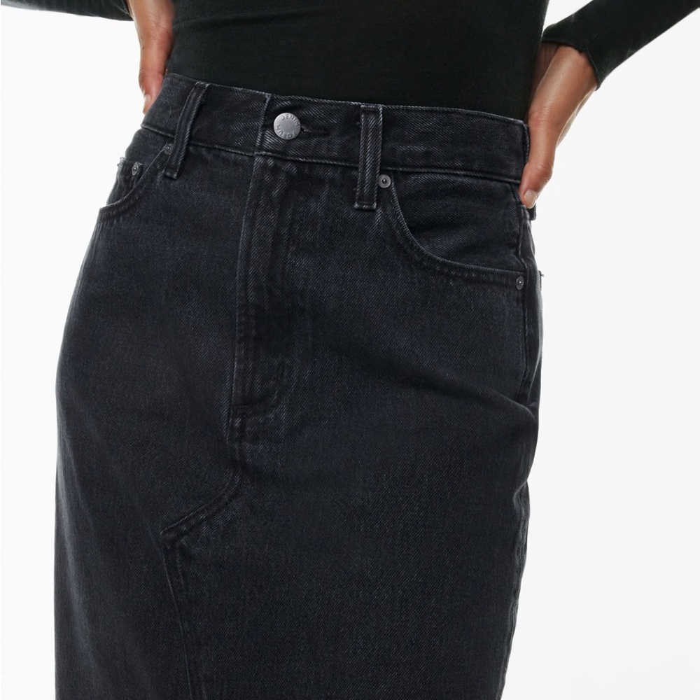 Aritzia denim forum skirt